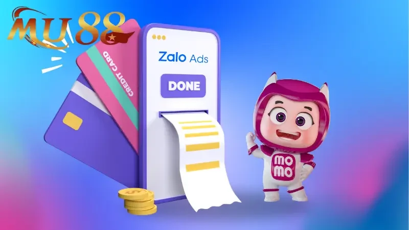 Nạp tiền MU88 qua Momo, ZaloPay